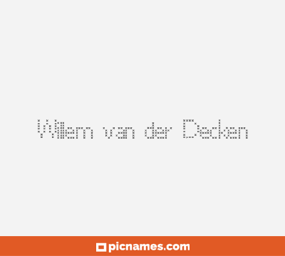 Willem van der Decken